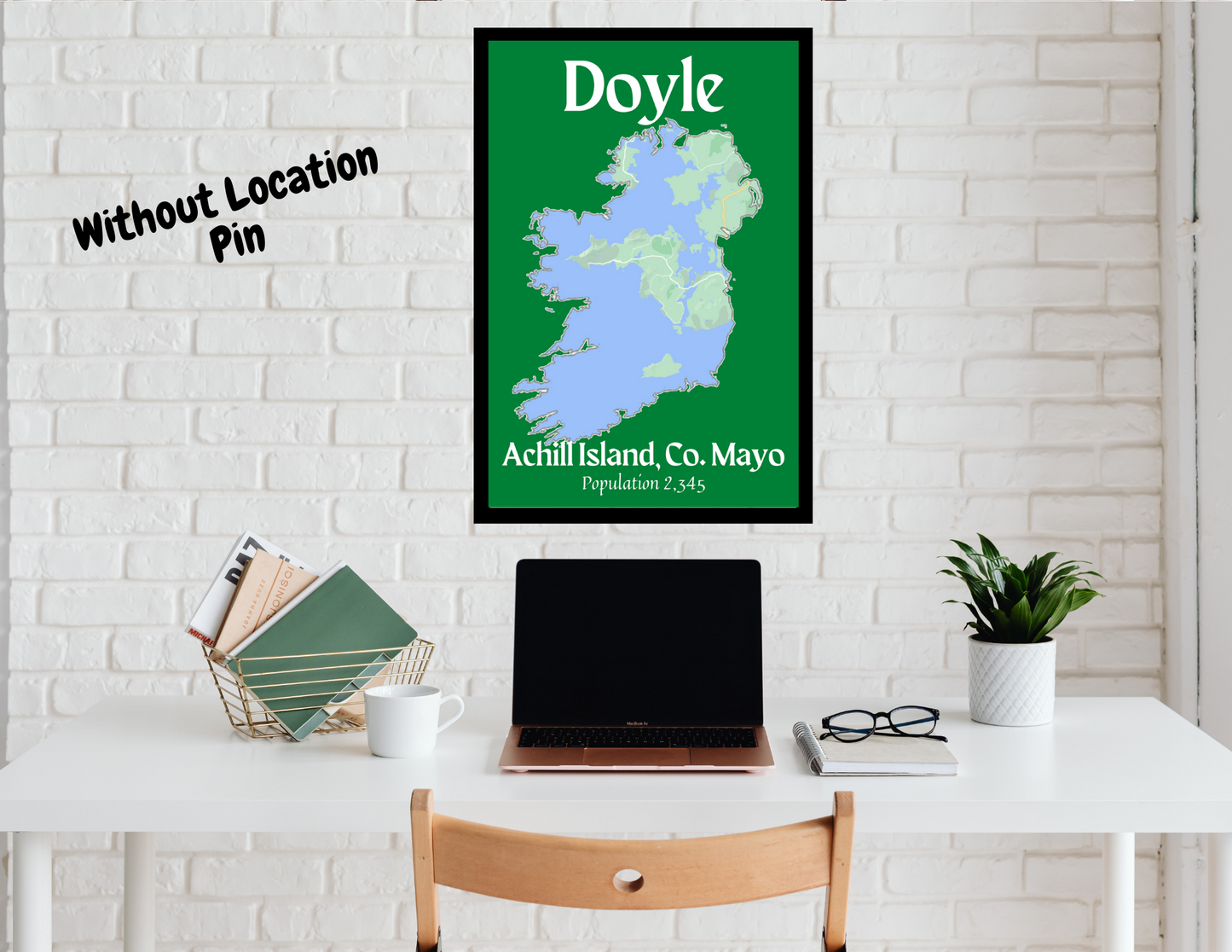 Family Town Ireland Wall Print