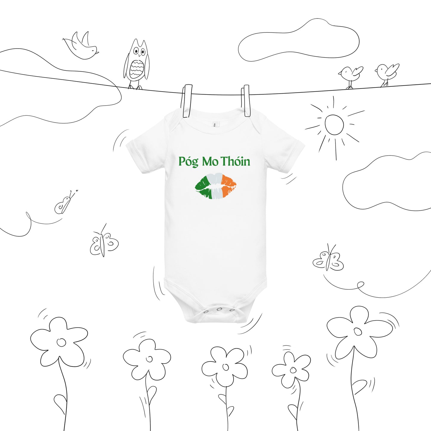 Pog Mo Thoin Baby Vest