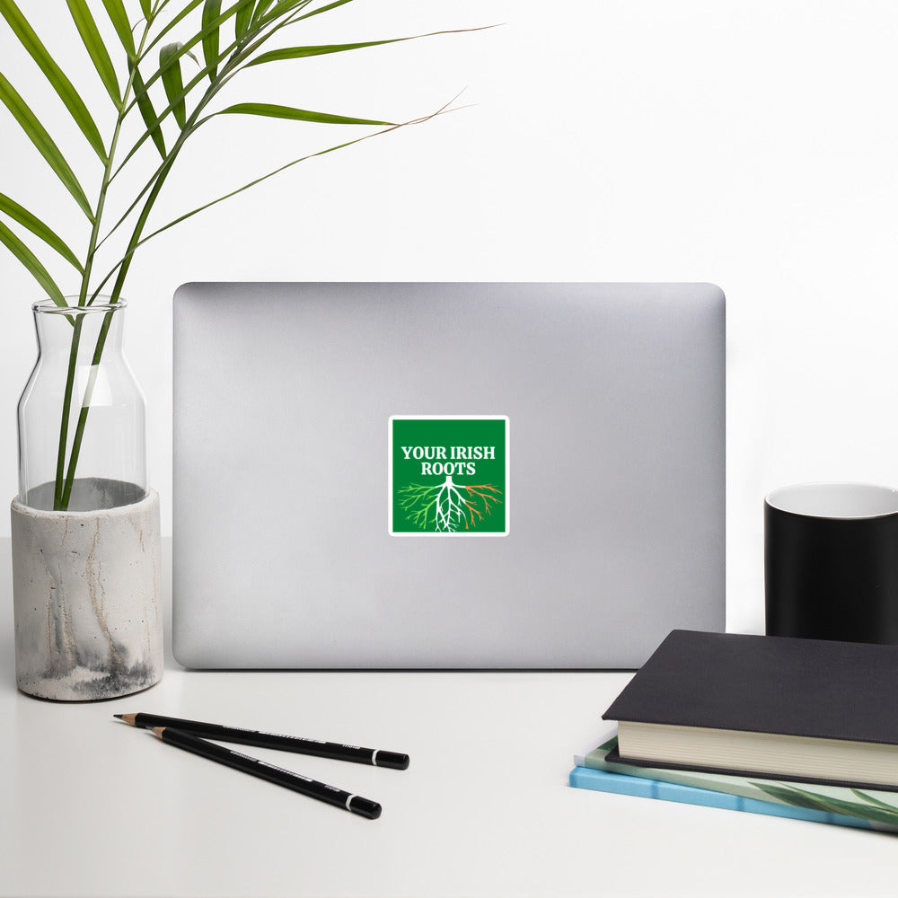 Green Logo Sticker