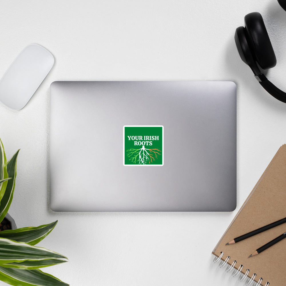 Green Logo Sticker