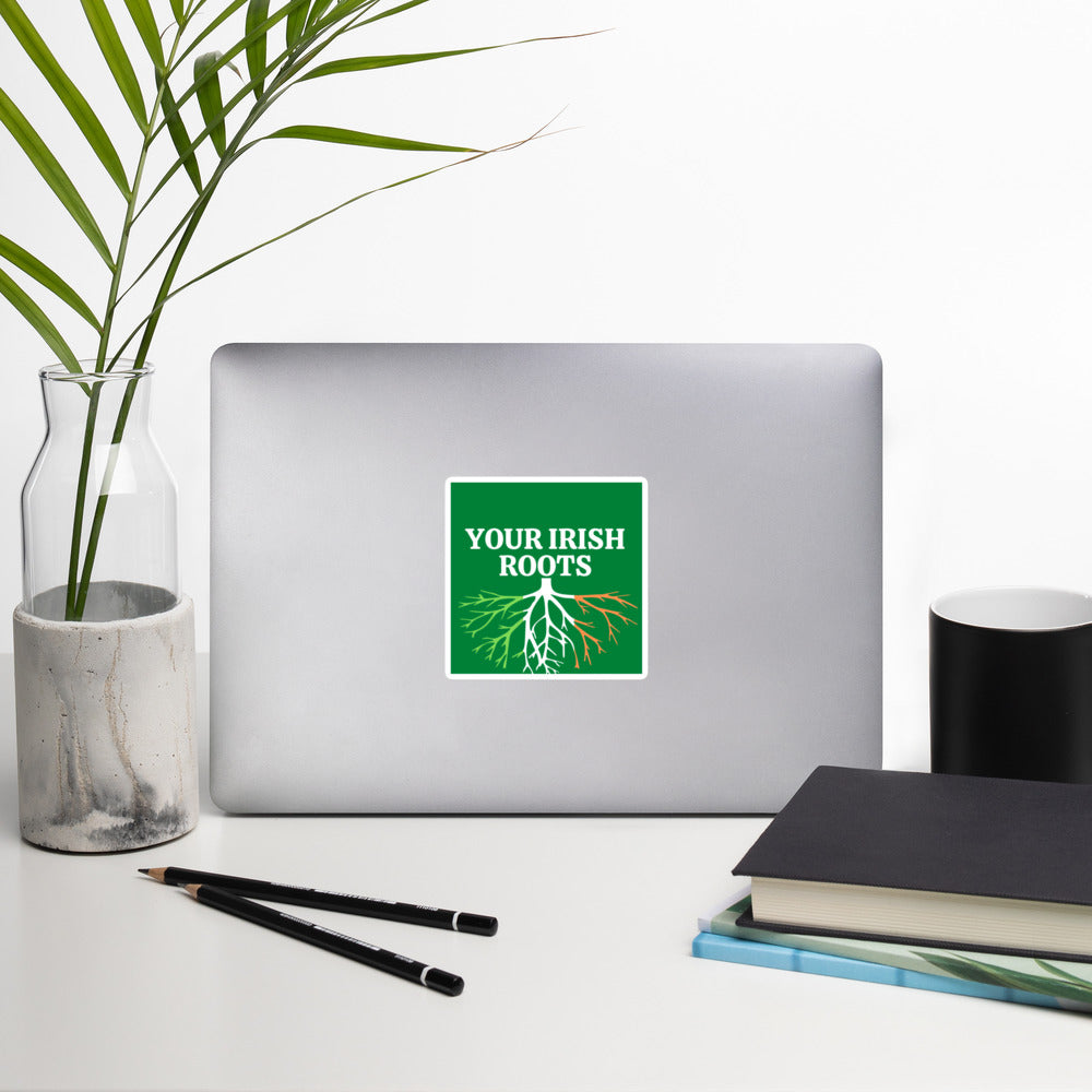 Green Logo Sticker