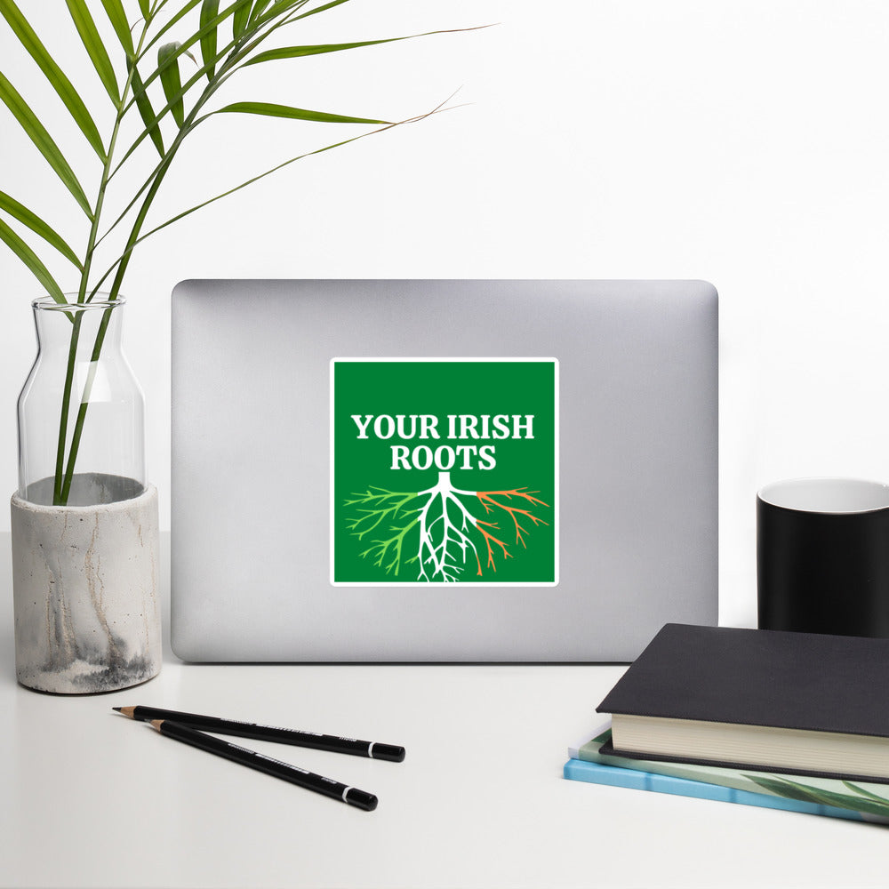 Green Logo Sticker
