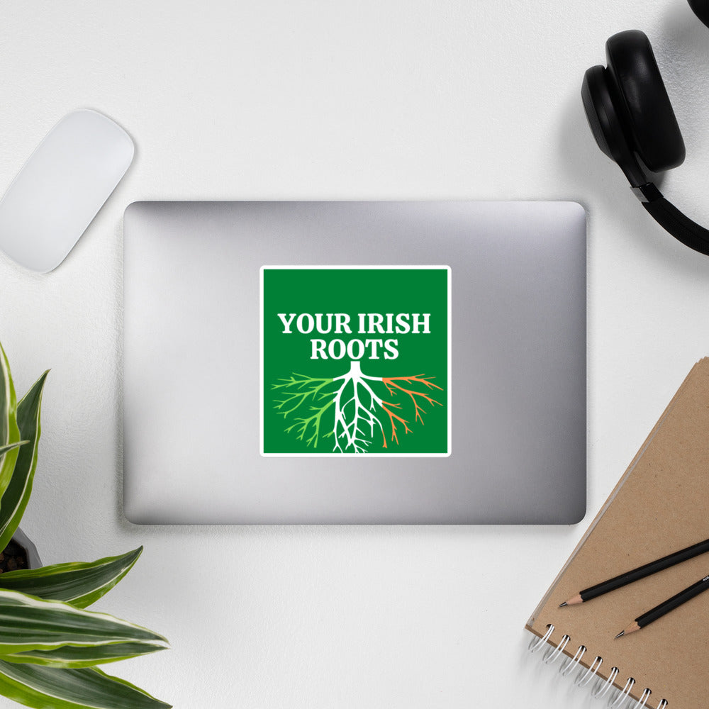 Green Logo Sticker