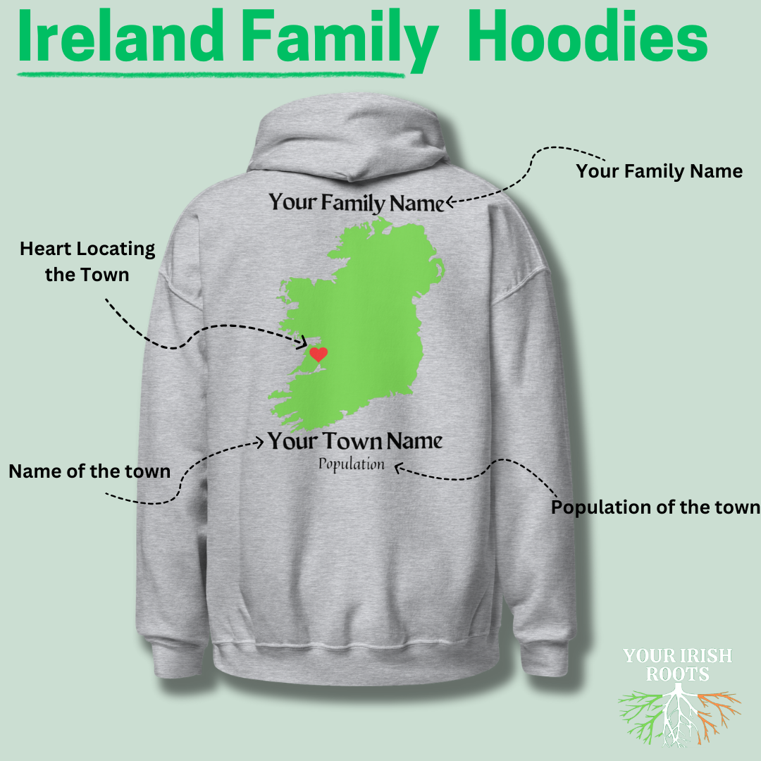 Custom Ireland Hoodie