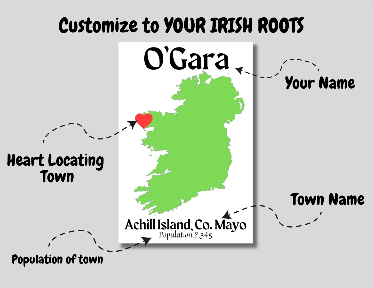 Ireland Wall Print