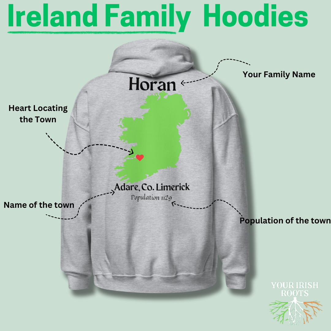 Custom Ireland Hoodie