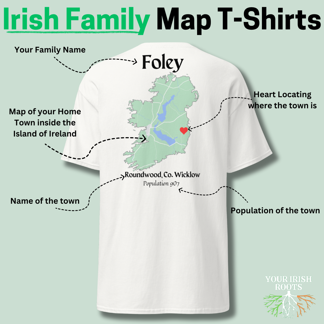 Custom  Home Town Map Tee