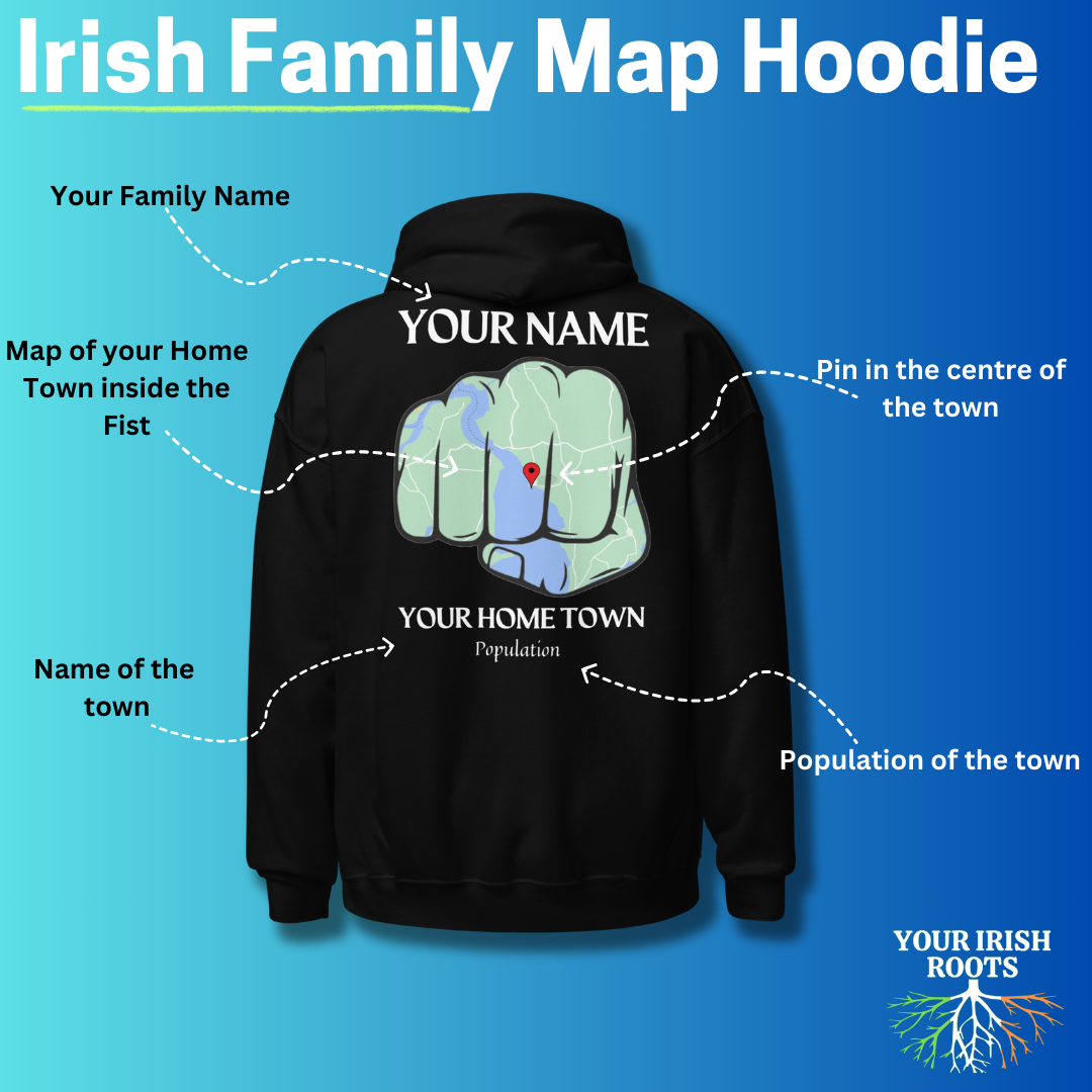 Custom Map Hoodies