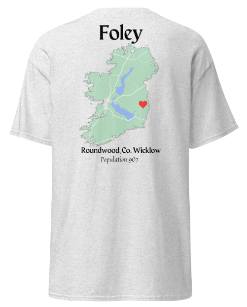 Custom  Home Town Map Tee