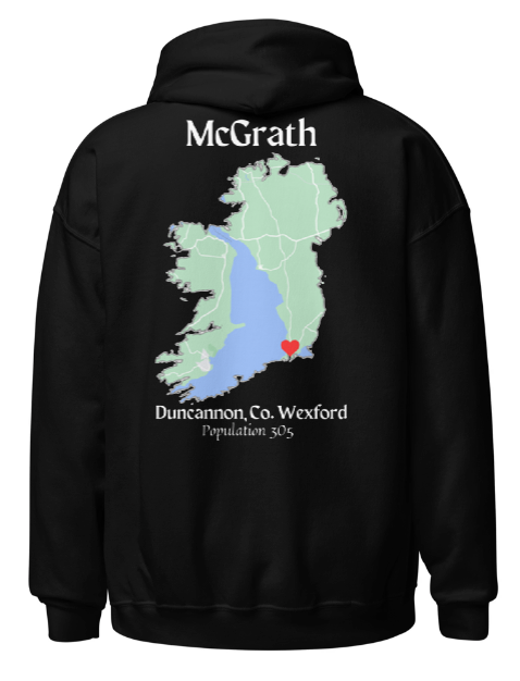 Custom Map Hoodies
