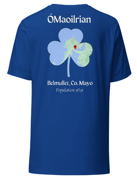 Custom  Home Town Map Tee