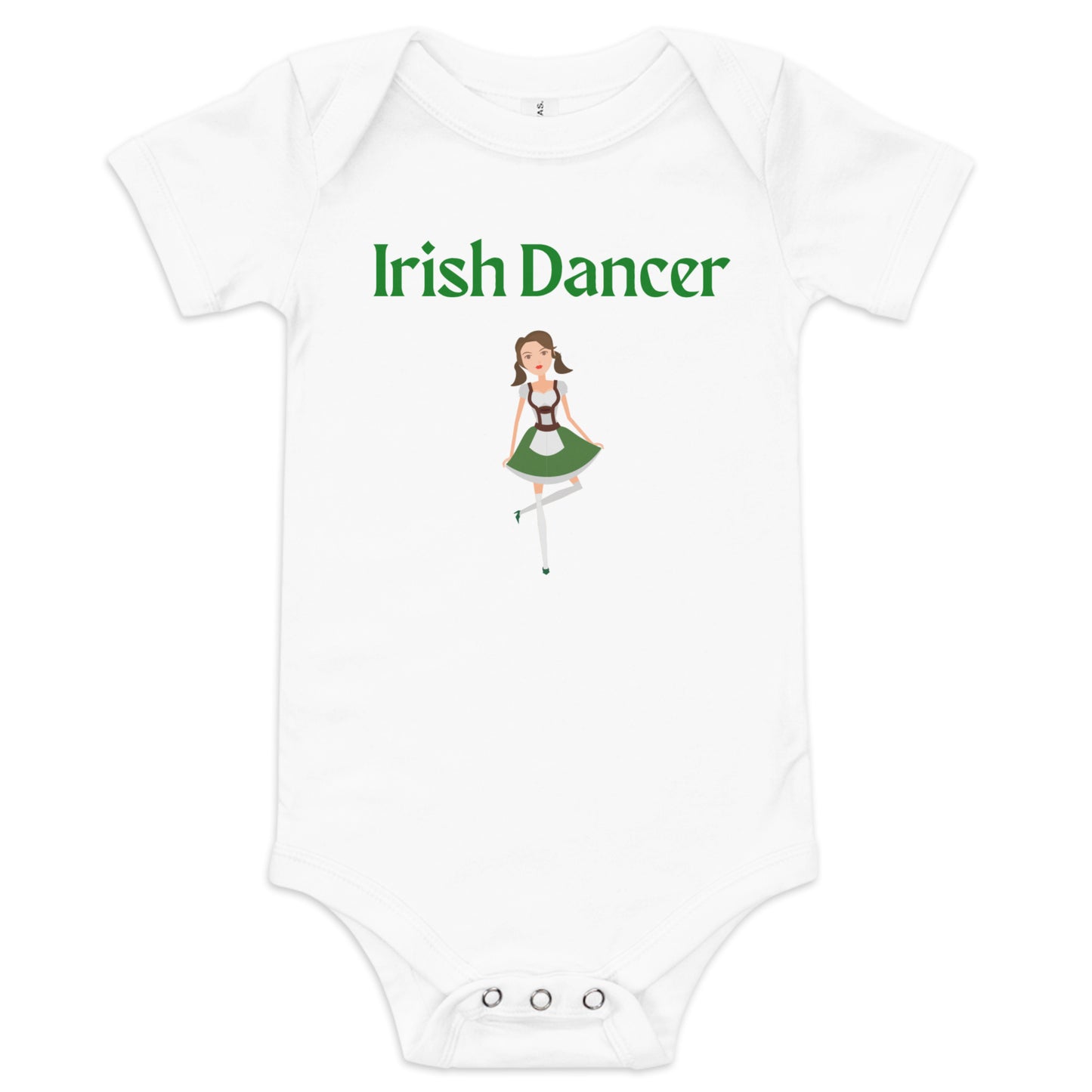 Little Irish Dancer Baby Vest