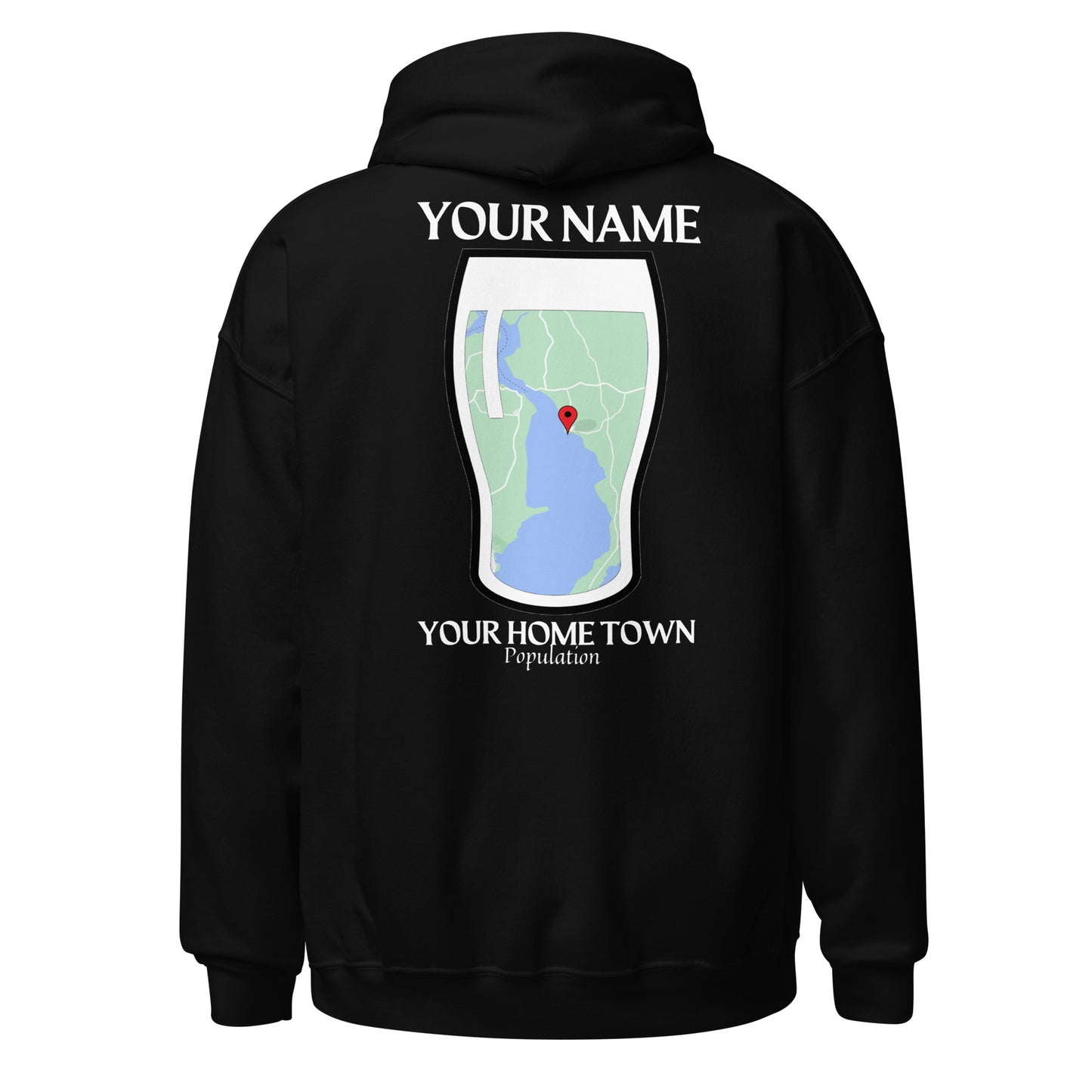 Custom Map Hoodies