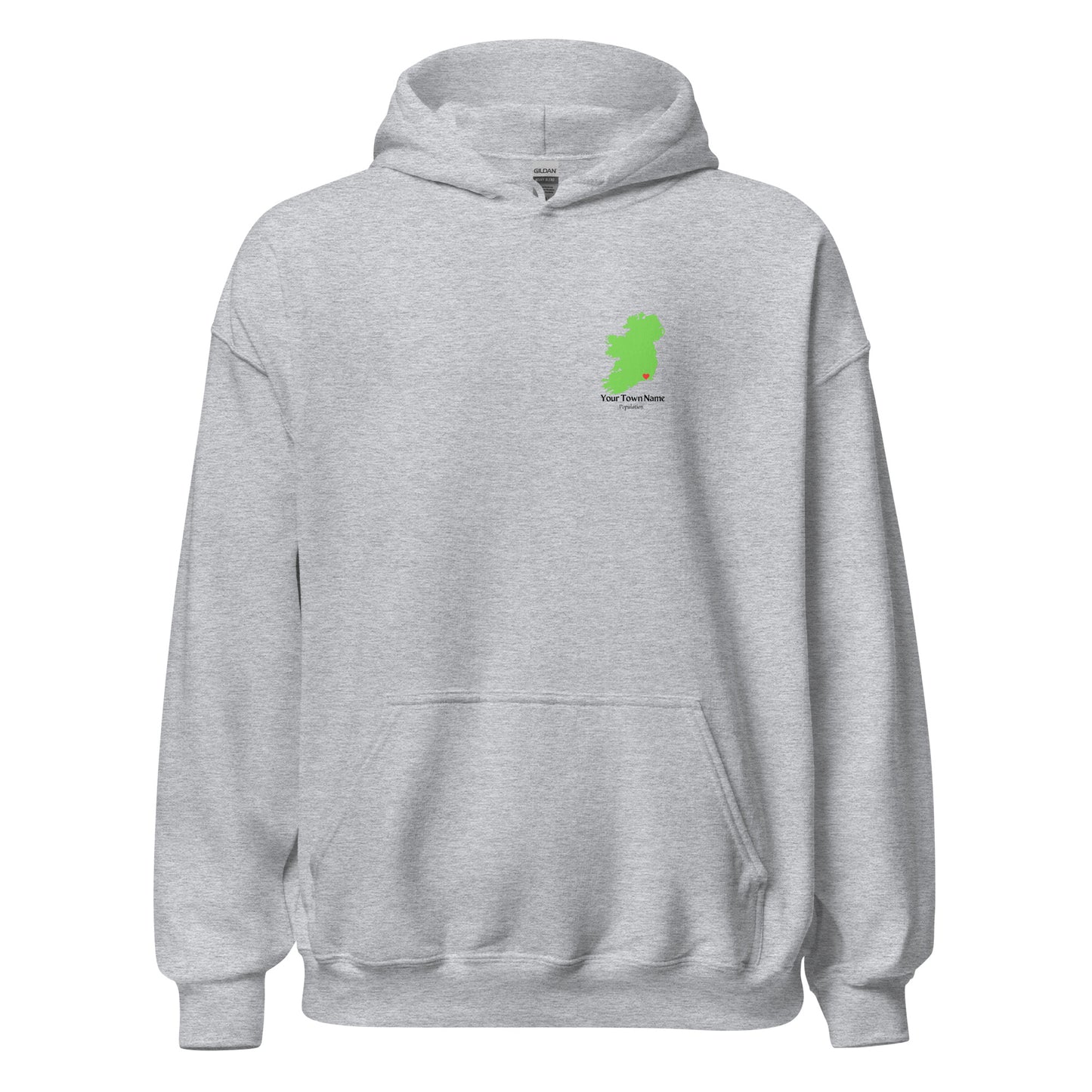 Custom Map Hoodies