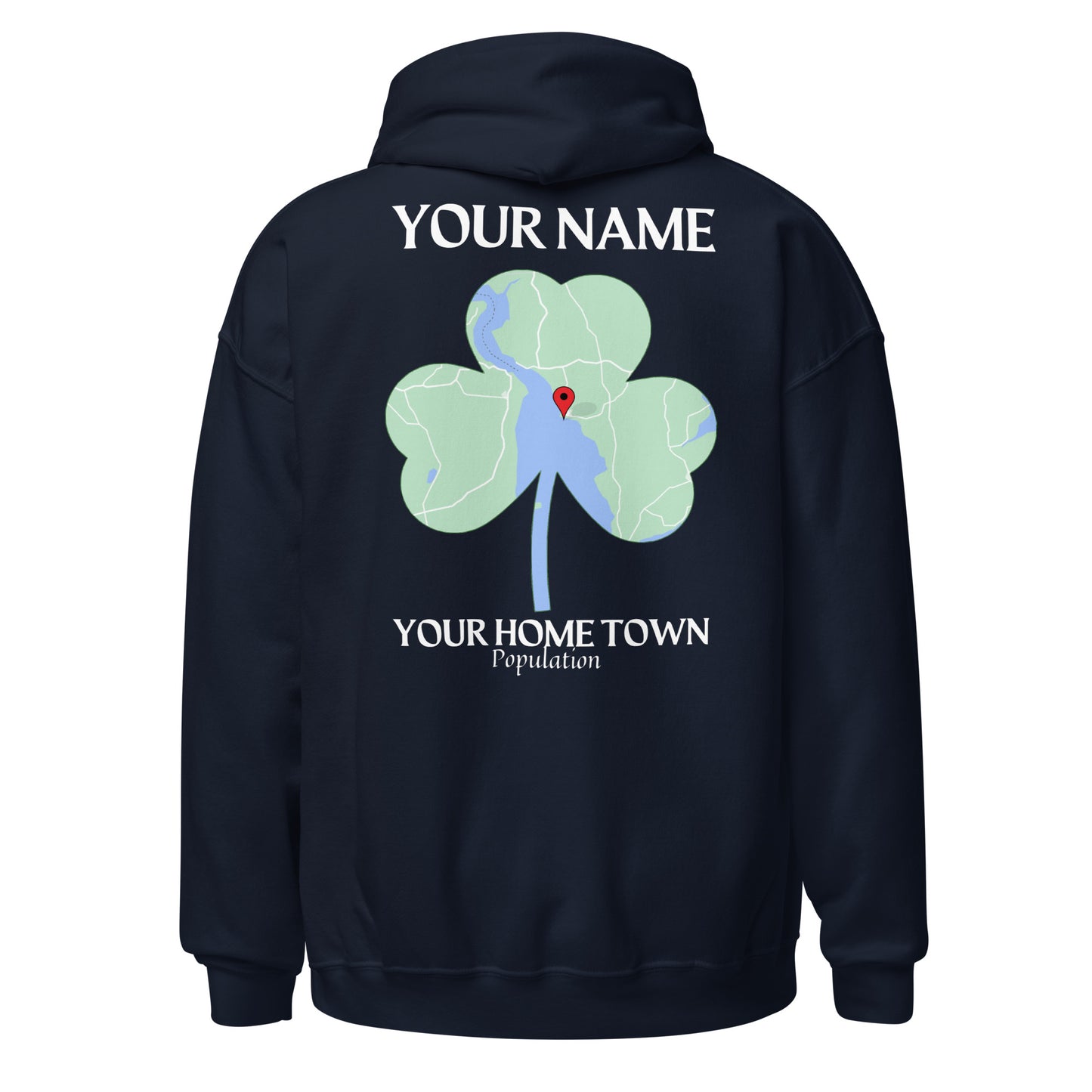 Custom Map Hoodies