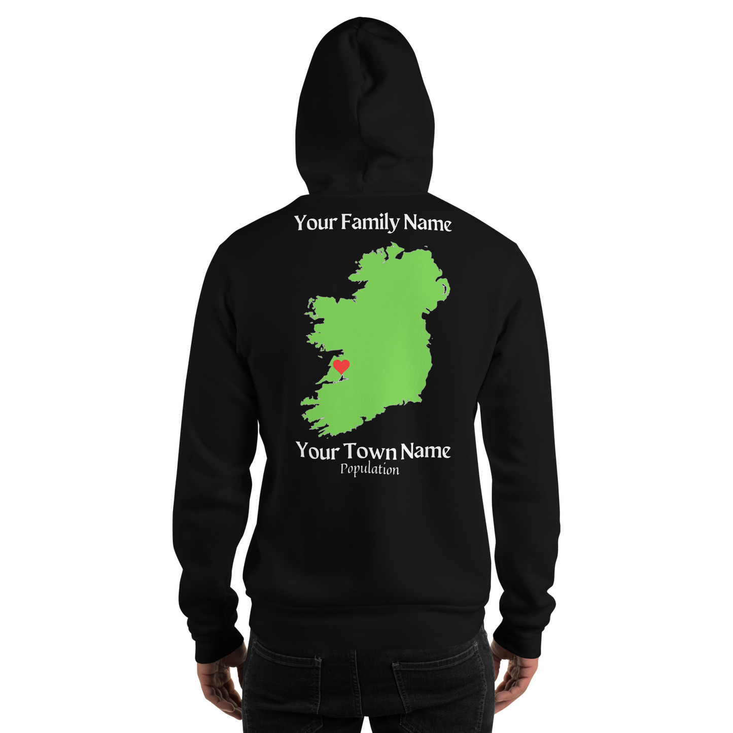 Custom Ireland Hoodie