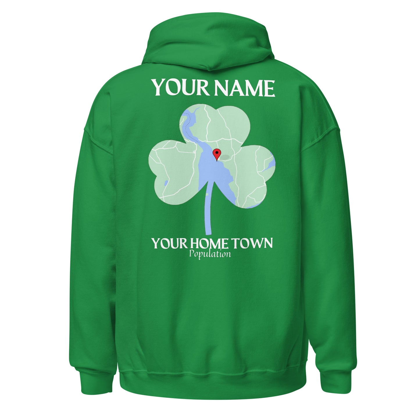Custom Map Hoodies