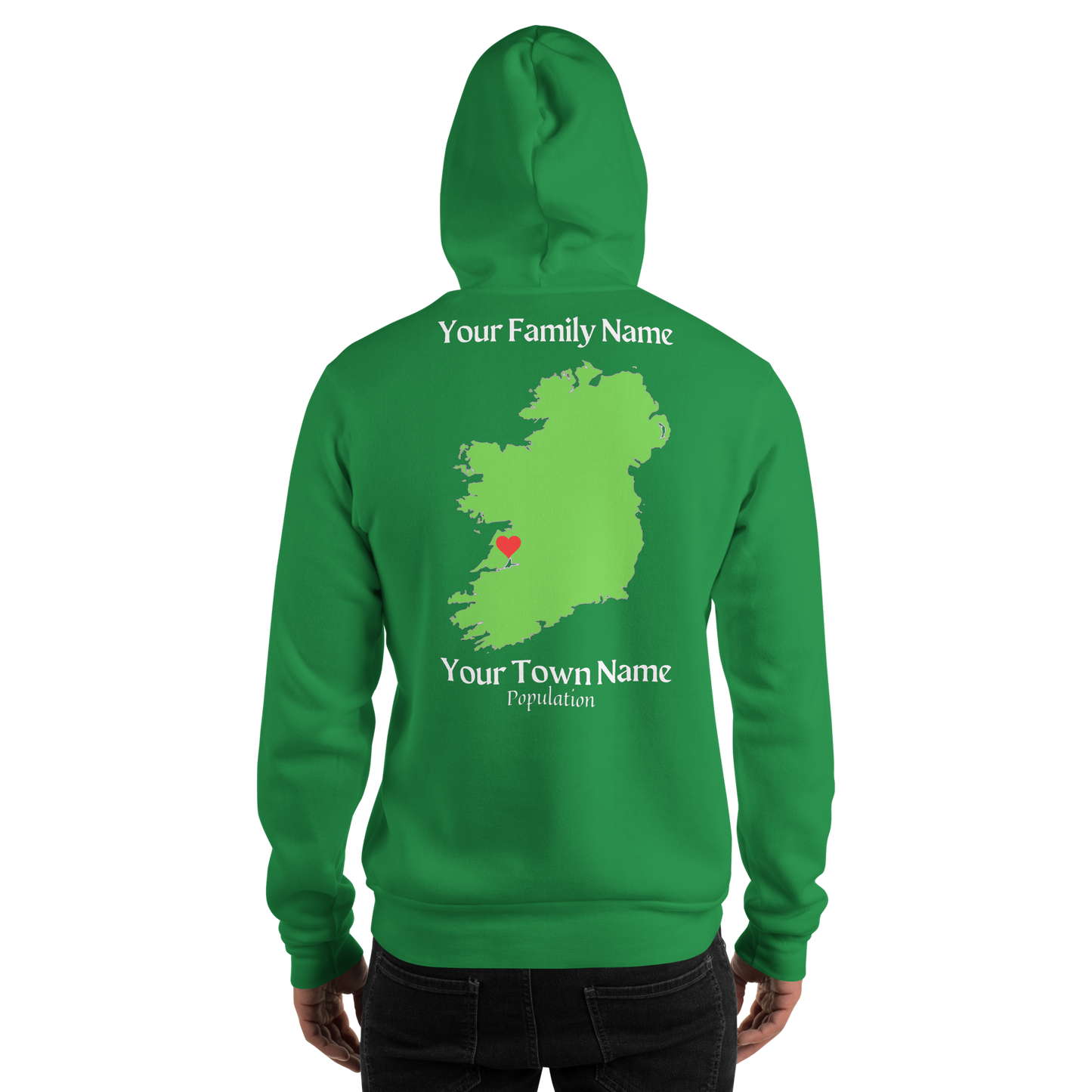 Custom Ireland Hoodie