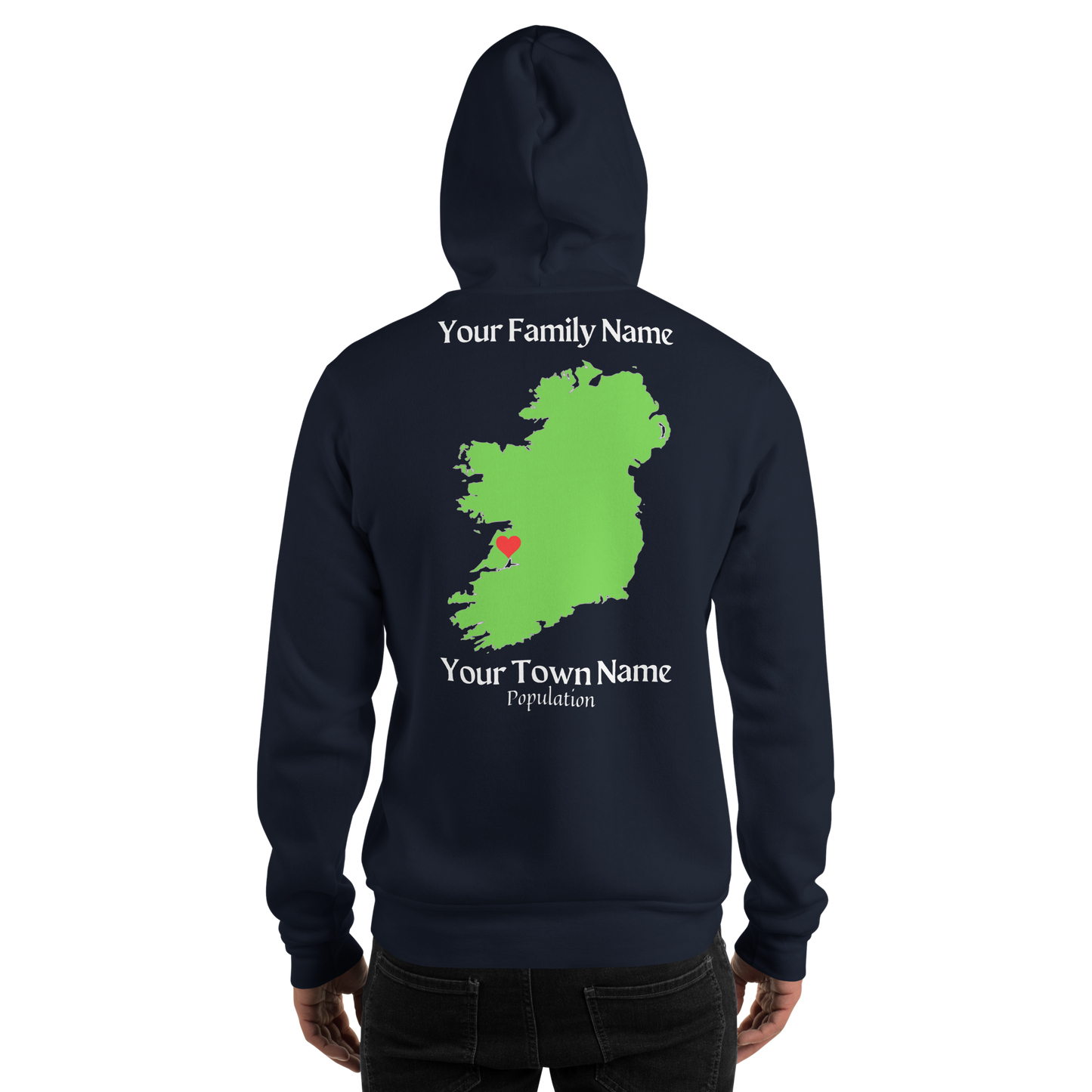 Custom Ireland Hoodie