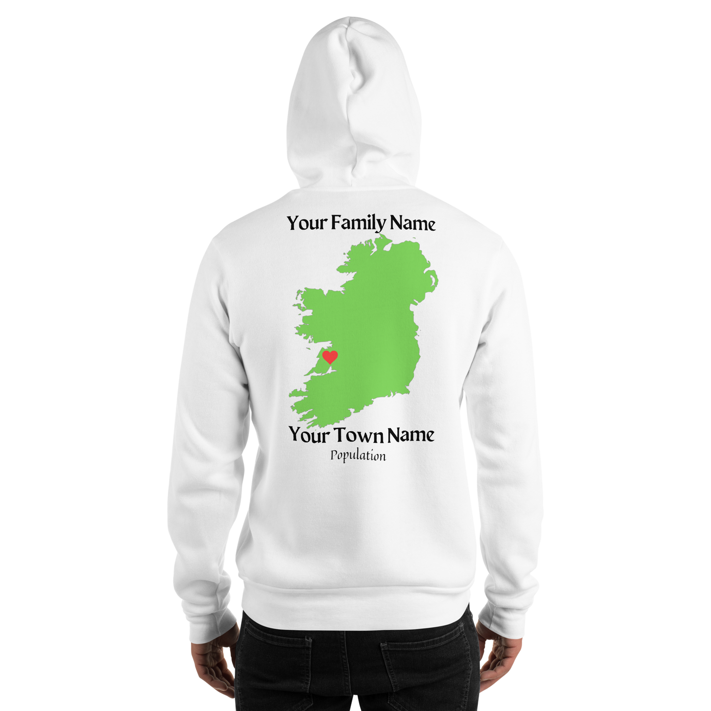 Custom Ireland Hoodie