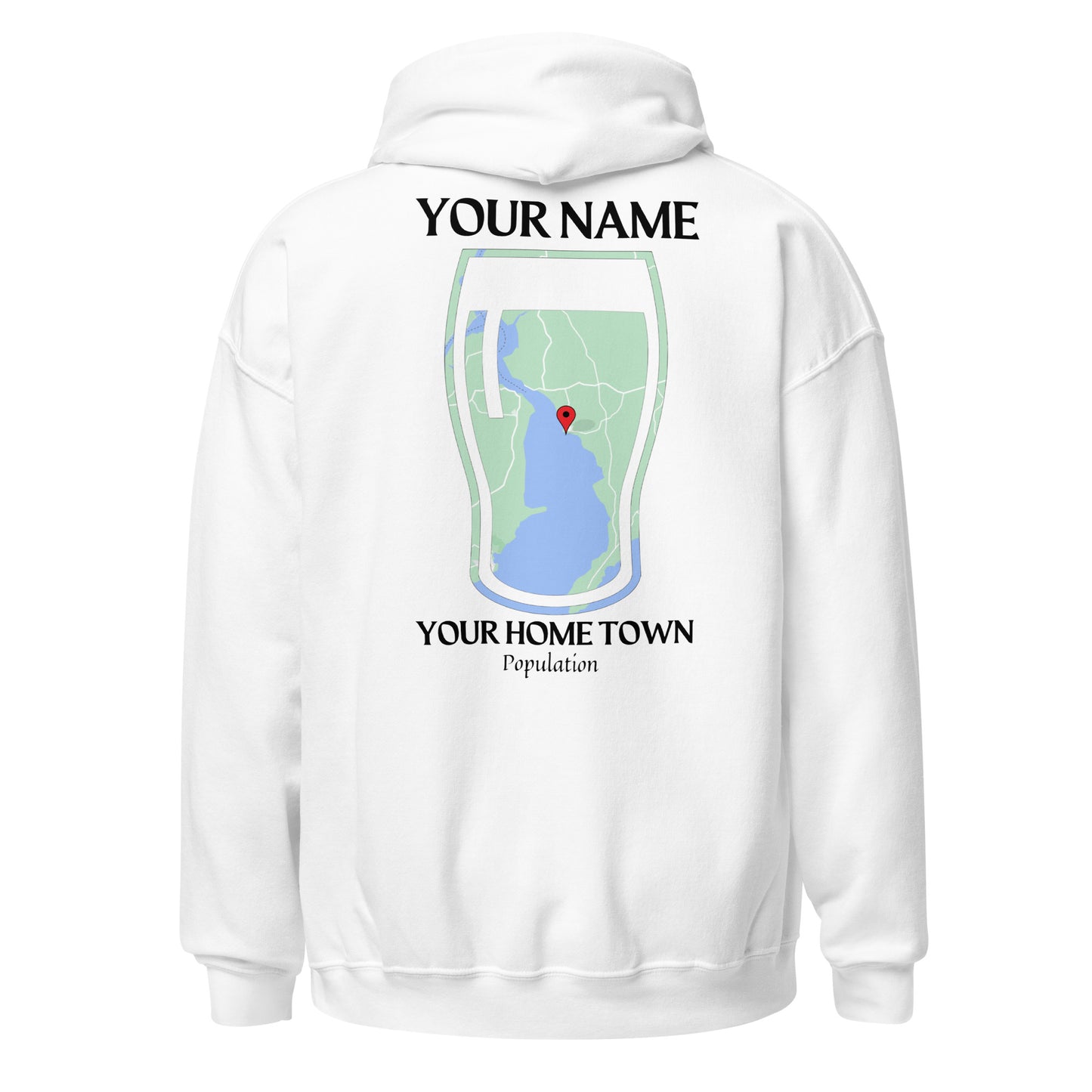 Custom Map Hoodies